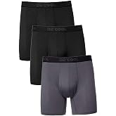 32 DEGREES Cool Men's Boxer Briefs 3Pk Black/Charcoal/Black (XX-Large)