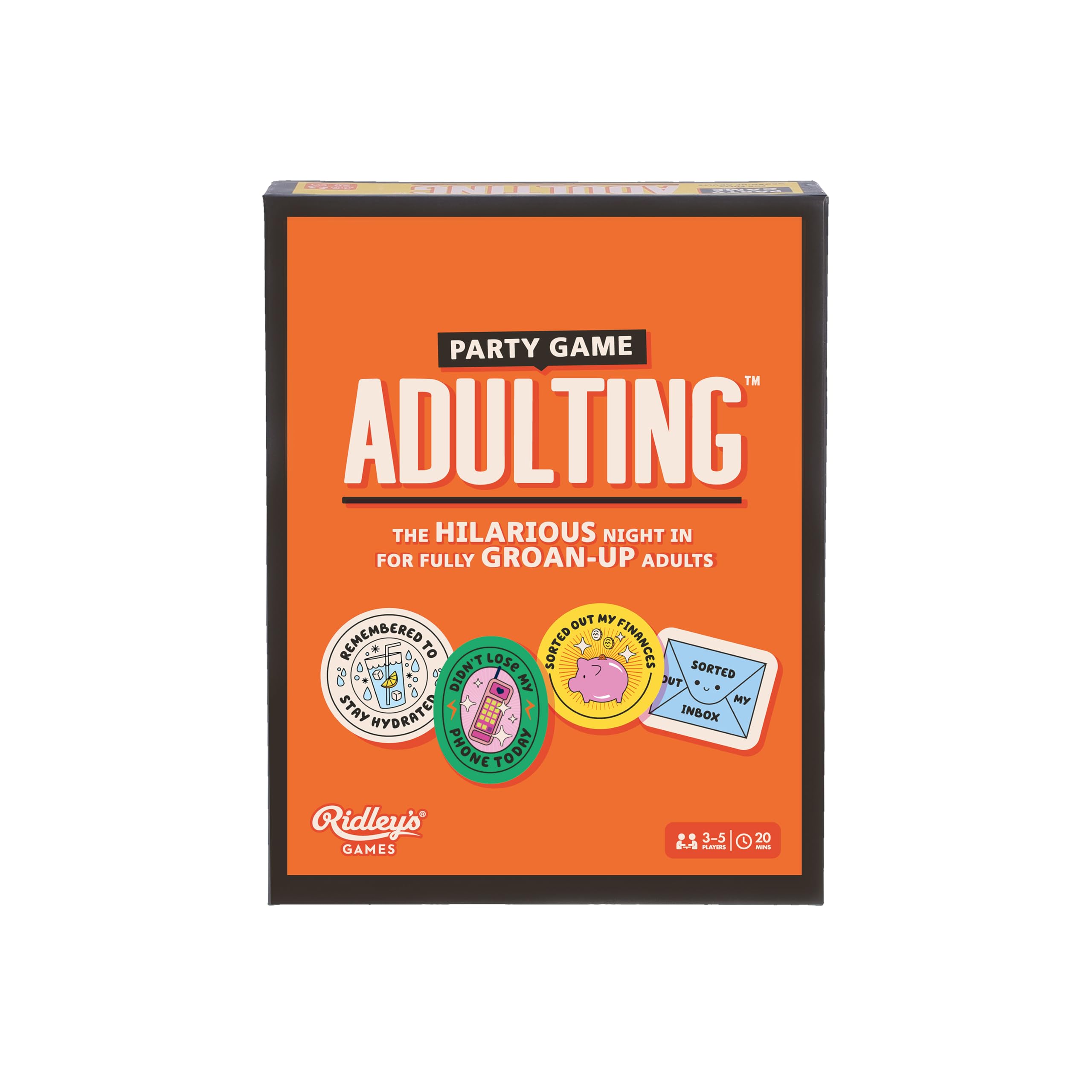 Ridley's Adulting Party Game: The Hilarious Night in for Fully Groan-up Adults
