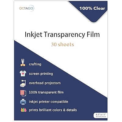 overhead projector sheets printing