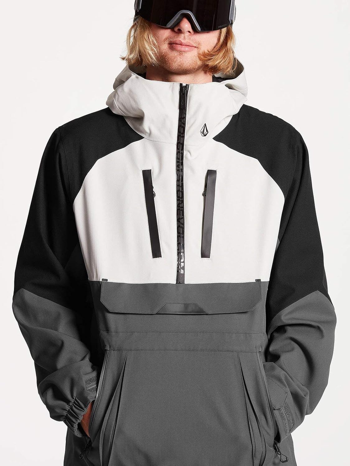 Volcom mens Brighton Pullover 2-layer Snow Jacket: Clothing