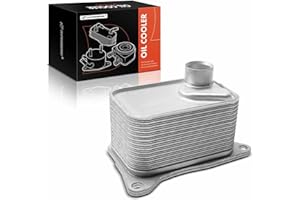A-Premium Engine Oil Cooler Compatible with A3 15-19 A4 17-19 A6 TT Quattro 2016-2018 S3