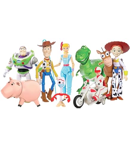 Disney Store Action Toys Deluxe Figure Play Set (Toy Story) - Set