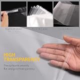 LEUOSO A3 Clear Cellophane Bags 100 Pack Self Seal 31cm x 42cm view 4