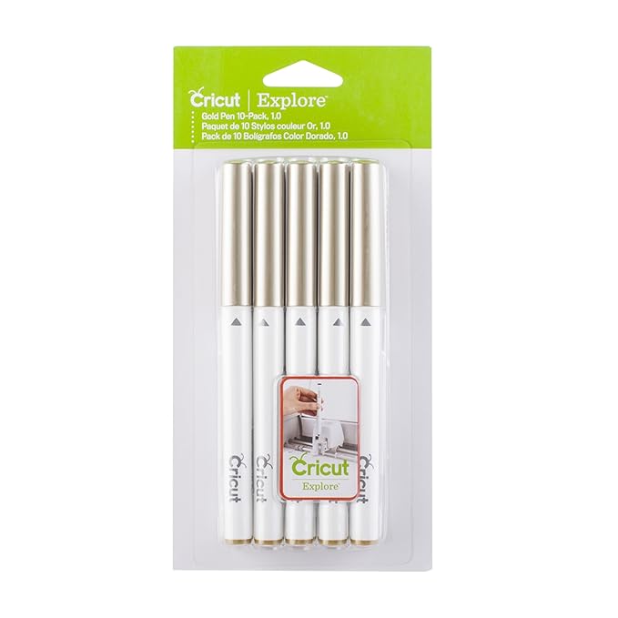 Cricut Pens Gold Fine Point Pen Set (10 Pack) Amazon.co.uk Kitchen