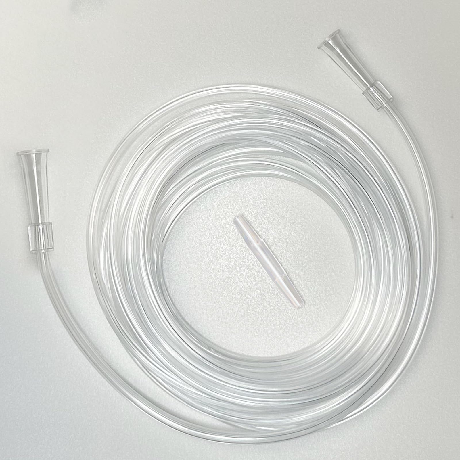 Photo 1 of 25ft Oxygen Tubing for Oxygen Concentrator, Convenient Oxygen Extension Reusable Soft(Pack of 2)