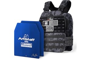 AMSTAFF FITNESS Amstaff Tactical Weighted Vest - Adjustable Weight Vests - Versatile Wearable Vest for Fitness Workouts, Strength and Endurance Training, Running