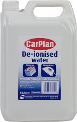 CarPlan De-Ionised Water 5L - Prevents Furring & Scale Formation