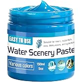 150ml Water Scenery Paster, Paint Mediums &amp; Additives, Water Effect Paste, Suitable For Rivers, Oceans, Lakes, Static Scenes - Model For Aquariums