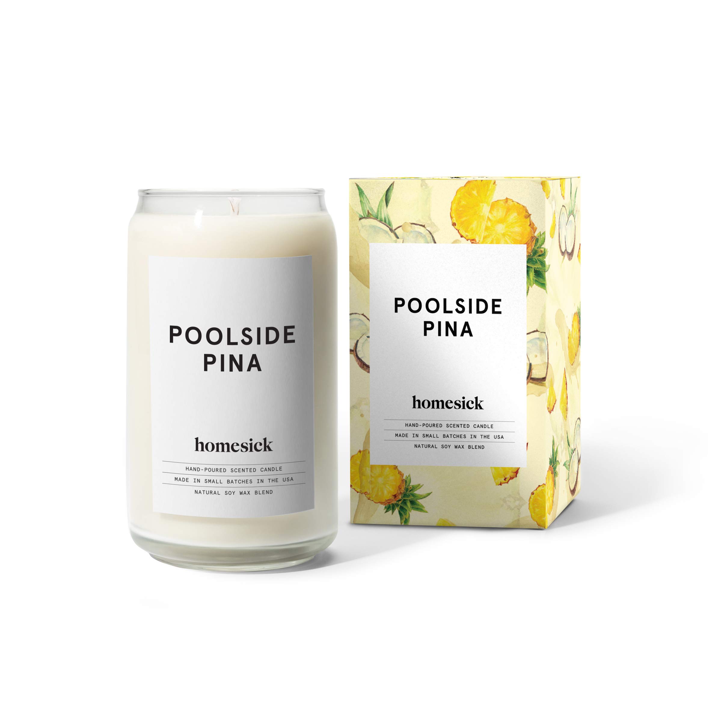 Homesick Scented Candle, Poolside Piña Pricepulse