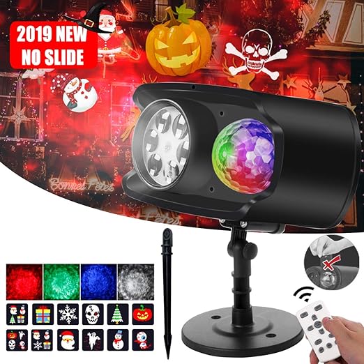 Proiettore Luci Natale Amazon.Proiettore Luci Natale Led Bawoo No Carta Proiettore Esterno Impermeabile Ip65 13 Onde 12 Pattern Telecomando Luce Lampada Natalizia Luci Proiezione Decorazione Natale Festa Halloween Giardino Nuovo Amazon It Illuminazione