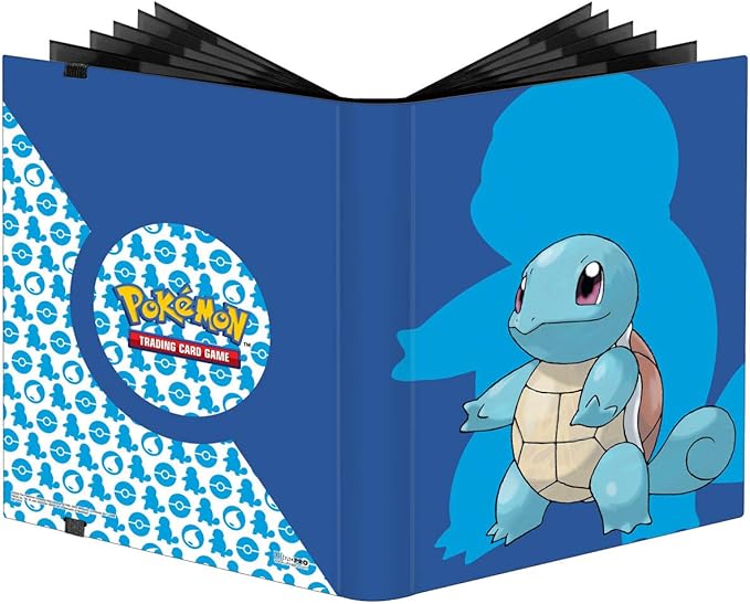 Ultra Pro Squirtle 9Pocket Pro Binder for Pokemon Toys