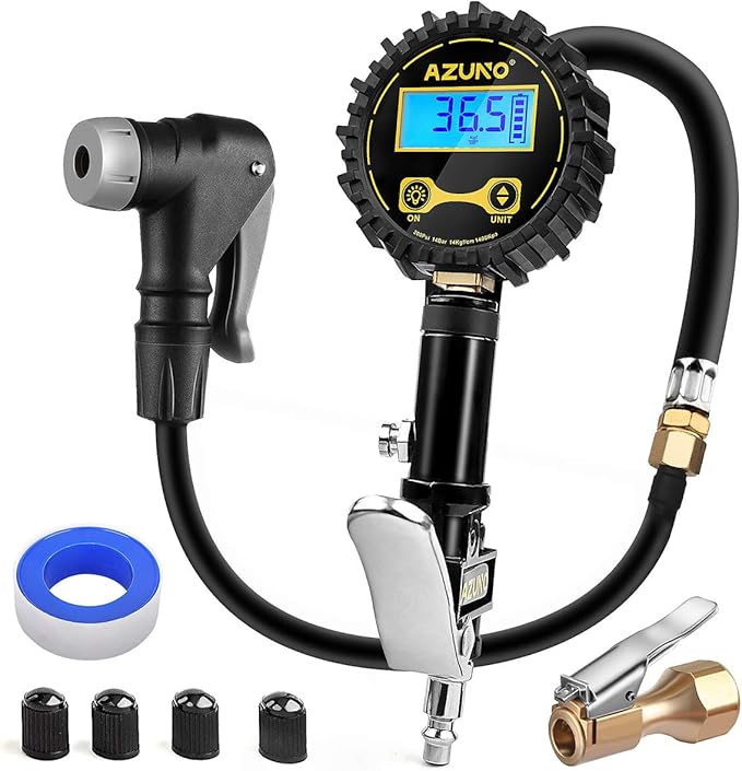 presta valve tire pressure gauge