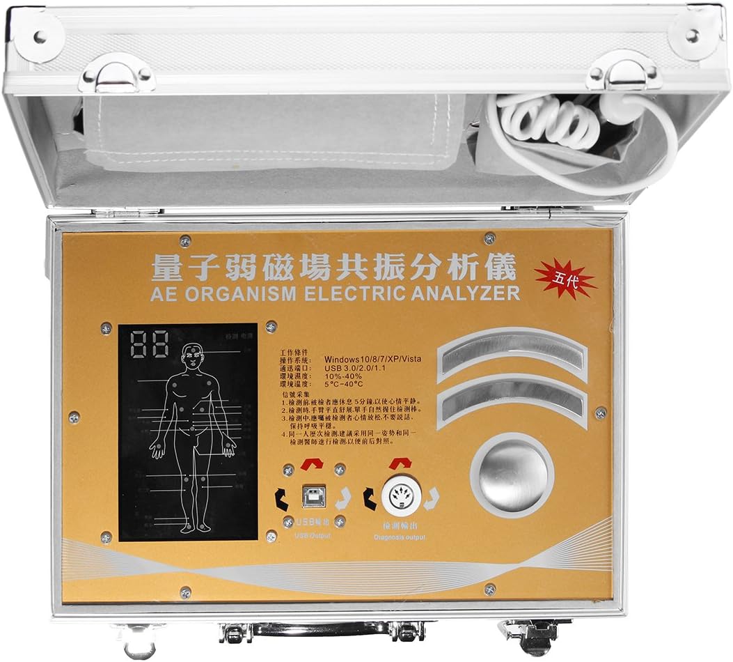 JiaHao 52 Reports Multilingual Quantum Magnetic Resonance Body Analyzer Newest Mini