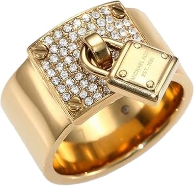 michael kors padlock ring