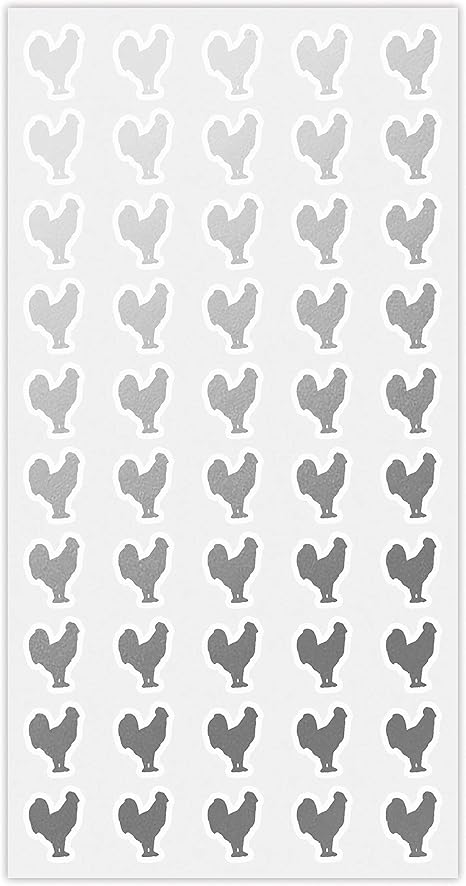 Amazon Com 50 Wedding Meal Stickers For Place Cards Place Card Menu Choices Wedding Meal Choice Stickers Silver Chicken Kitchen Dining