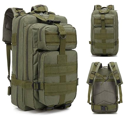 30l outdoor neutral adjustable military tactic backpack rucksacks hiking travel