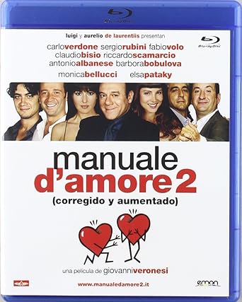 Manuale D Amore 2 Blu Ray Import 2010 Carlo Verdone Monica Bellucci Amazon De Carlo Verdone Claudio Bisio Antonio Albanese Monica Bellucci Sergio Rubini Giovanni Veronesi Maurizio Amati Dvd Blu Ray