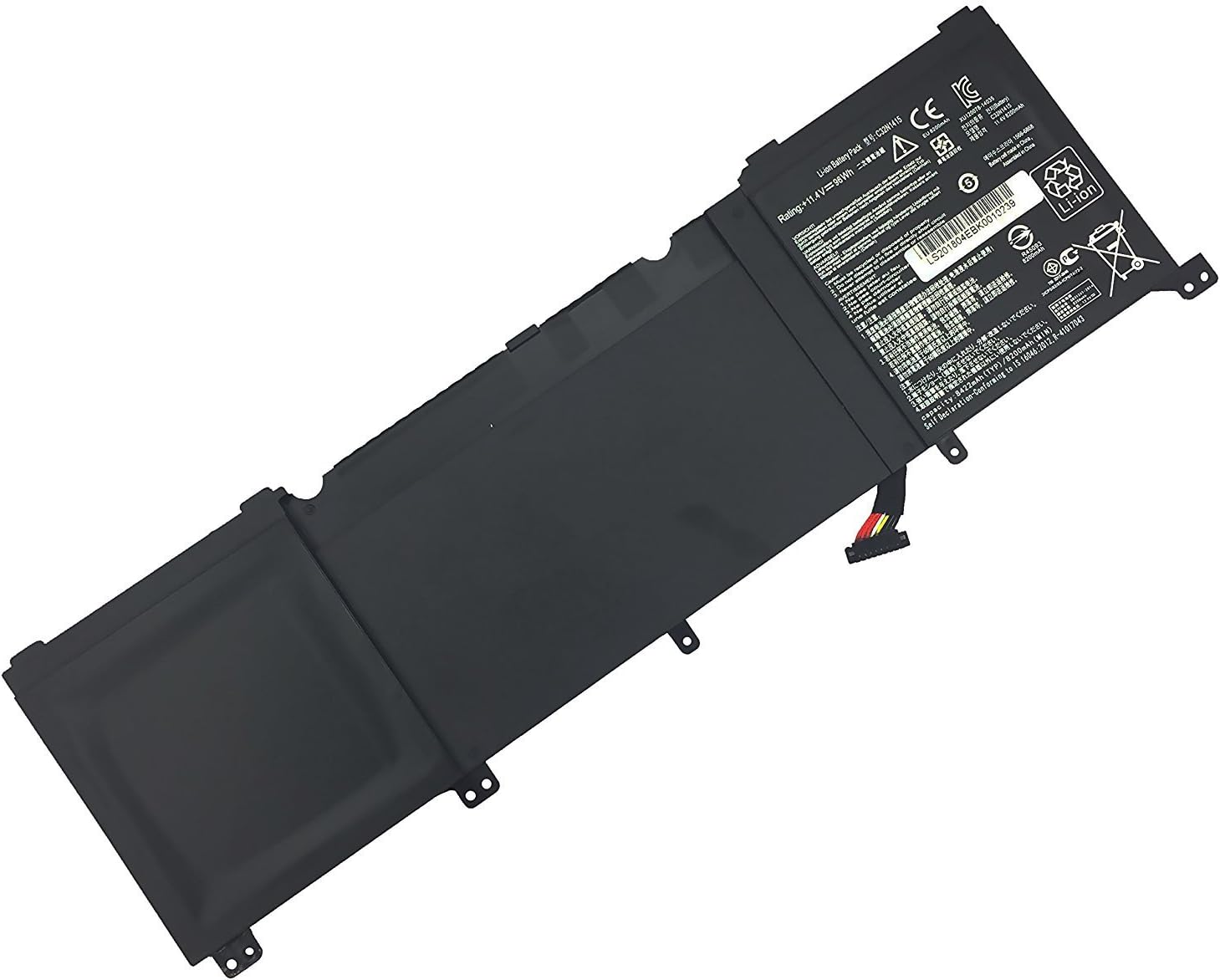 7XINbox 11.4V 96Wh C32N1415 Replacement Battery for Asus N501 N501VW;ROG G501 G501VW G501JW ZenBook (Pro) UX501JW UX501LW UX501VW 0B200-01250000