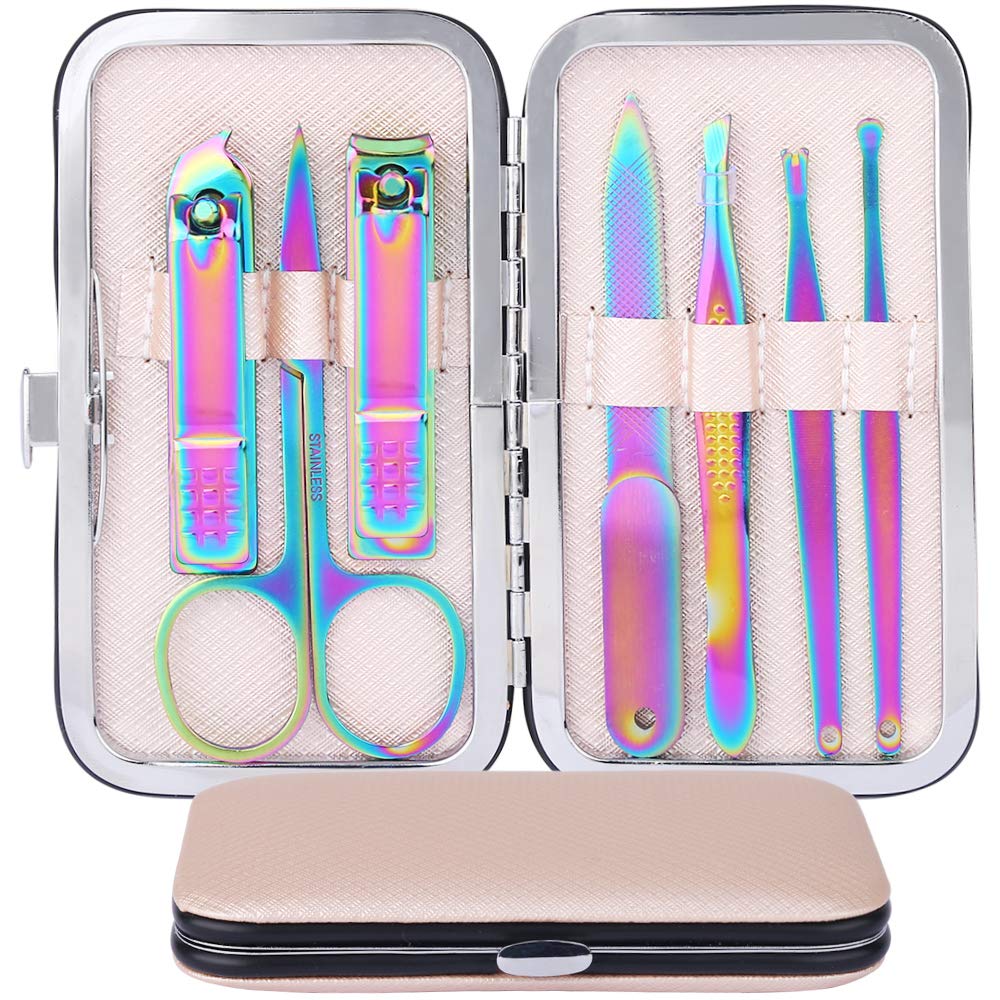 Manibeauty Nail Clipper Set with All Manicure Tools, Stylish Manicure Pedicure Kit for Personal Grooming : Beauty