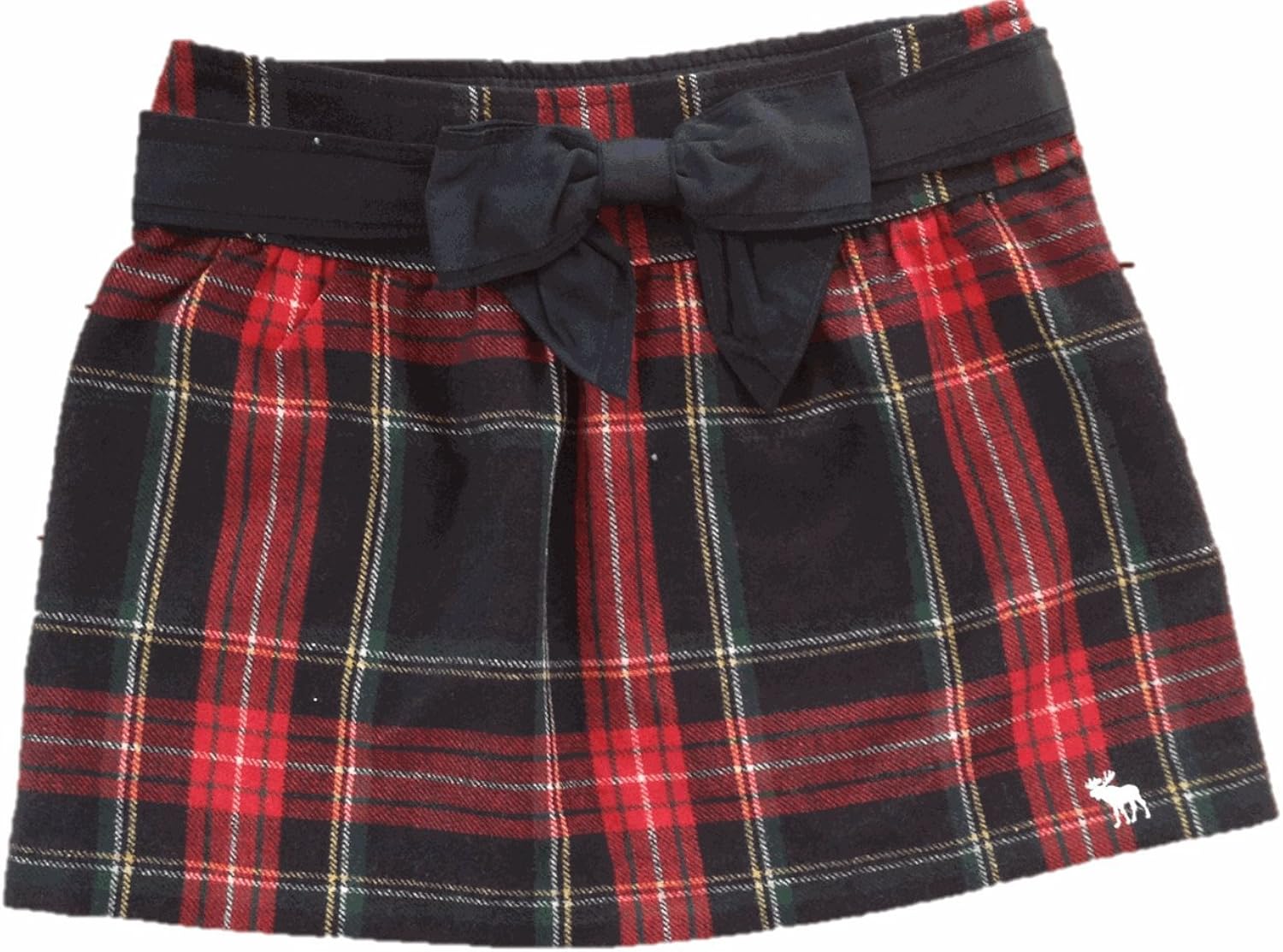 Abercrombie & Fitch Womens Mini Skirt Wool Plaid Pattern (2, Red Plaid) at Amazon Women’s