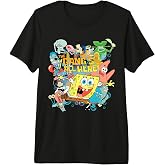 Spongebob Squarepants The Gangs All Here! Premium Tri-Blend T-Shirt
