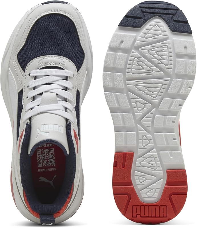 Jugendliche Trinity 2 LT Sneakers 35.5, Navy White Feather Gray Red Fire Blue — Foto 4 von 6