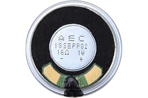 KUIOPYY 36mm 16 Ohm 1W Aluminum housing Internal Magnet Speaker