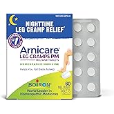 Boiron Arnicare Leg Cramps PM for Nighttime Relief from Cramping and Stiffness in Feet or Calves - 60 Tablets