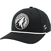 ZHATS NBA Unisex-Adult NBA Officially Licensed Rope Hat Snapback Backspin Contrast Black
