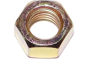 Hard-to-Find Fastener 014973261740 Grade 8 Coarse Hex Nuts, 1/2-13, Piece-10, Yellow