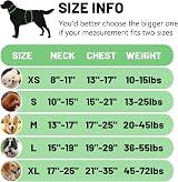 Belababy Soft No Pull Dog Harness Large Green Reflective Adjustable Vest view 2