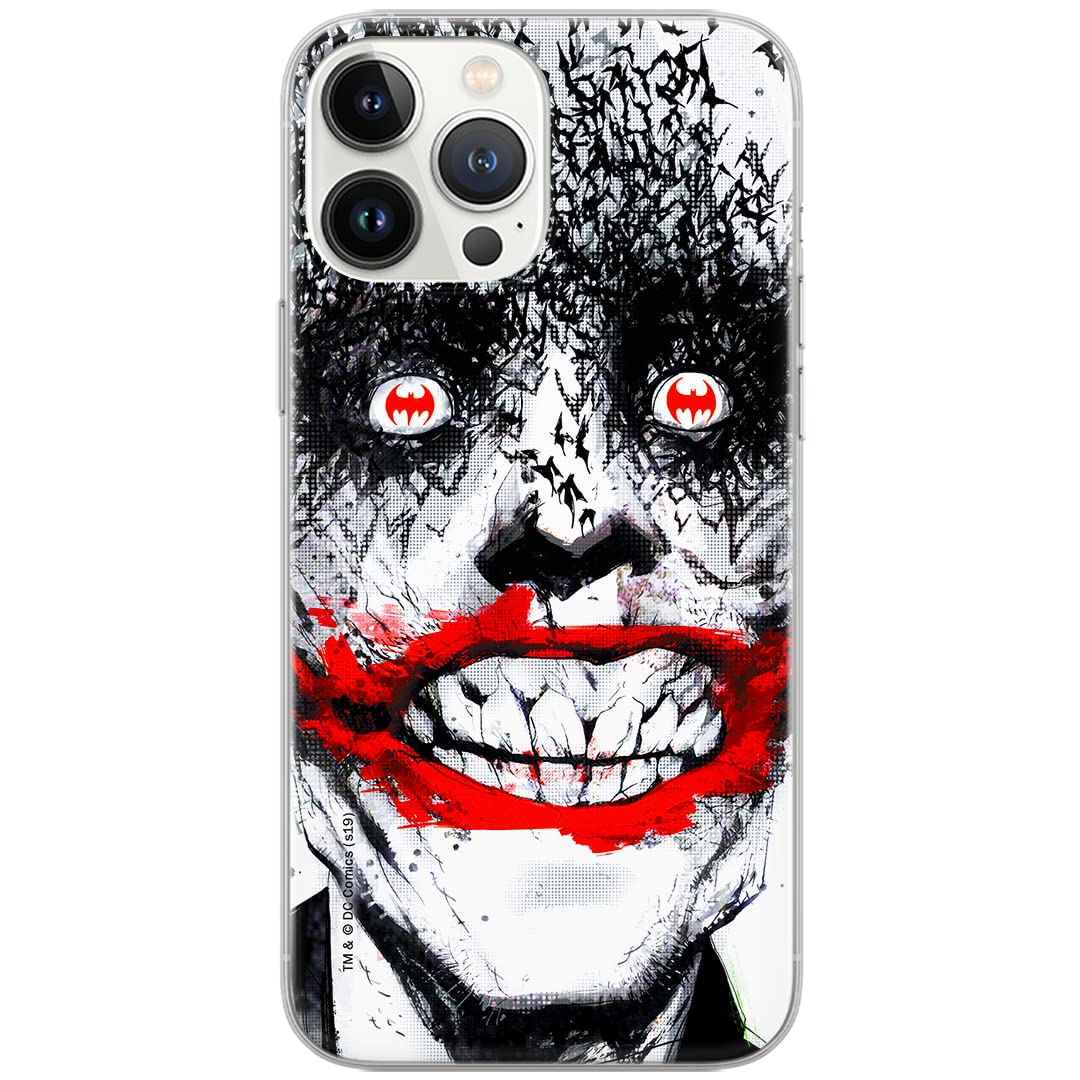 ERT GROUP mobile phone case for Iphone 6/6S original and officially Licensed DC pattern Joker 007 optimally adapted to the shape of the mobile phone, case made of TPU