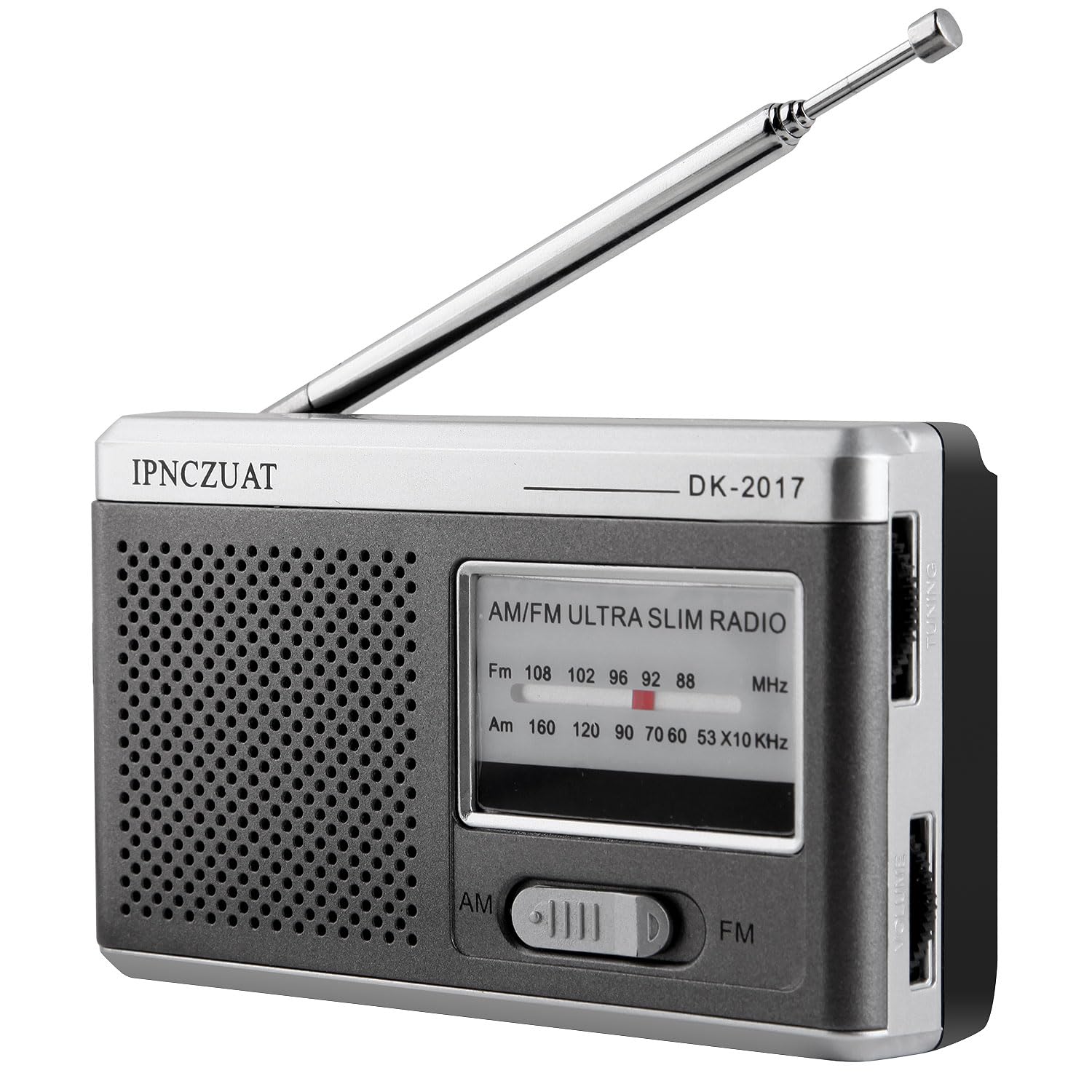 IPNCZUAT-DK-2017 Portable Mini Radio, AM FM Transistor with Loud ...