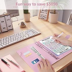 2PCS 100 Envelopes Money Saving Challenge, Savings