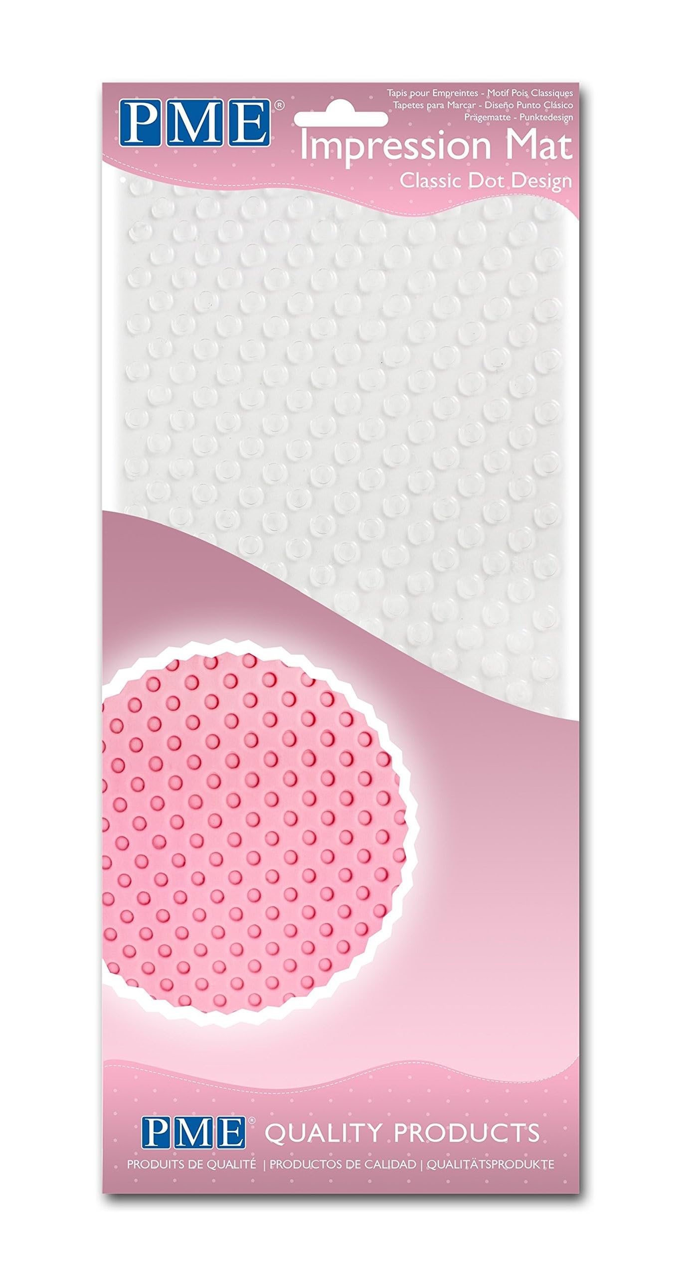 PME Classic Dot Design Impression Mat