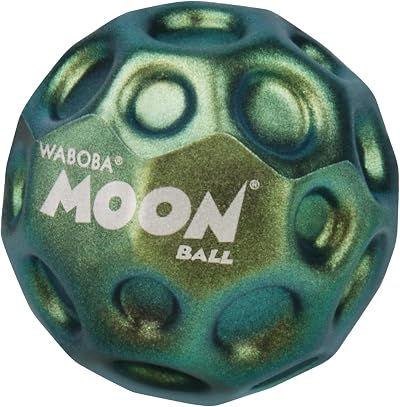 Waboba Metallic Moon Ball 63 mm Hyper Bounce Iridescent Color-Changing Finish