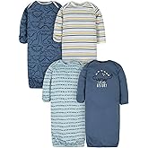 Gerber baby-boys 4-pack Sleeper Gown