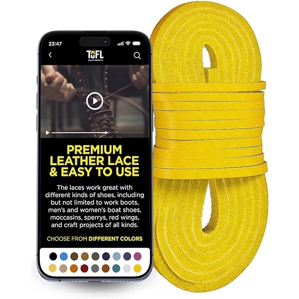 Cordones Planos De Cuero Para Botas - 140 Cm De Largo, 3 Mm De Ancho, Color Natural