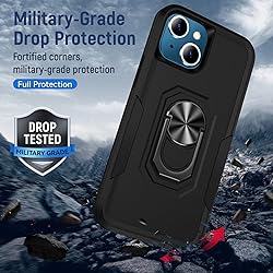 ZOEII Designed for iPhone 13 Case,[Military Grade