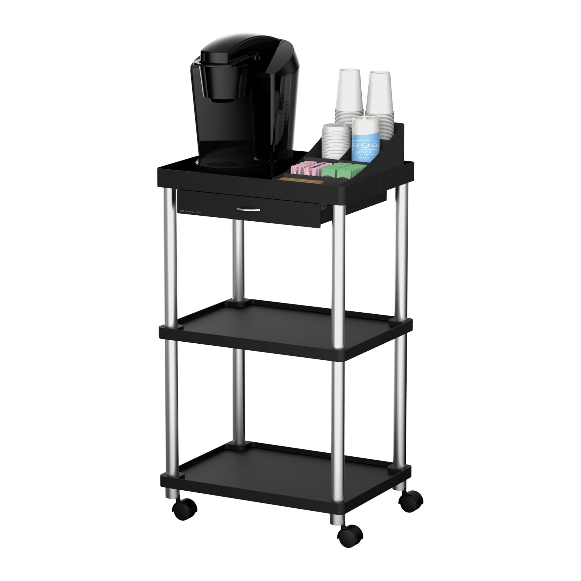 Mind Reader All Purpose Rolling Cart
