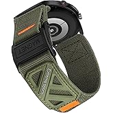 BandMdtnc Compatible with Samsung Galaxy Watch 3 45mm/Galaxy Watch 46mm/Gear S3 Frontier/Classic, featuring a 22mm nylon magnetic buckle strap, specifically designed for men.