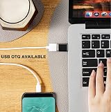 Mepsies USB C Adapters 4 Pack USB C OTG USB 3.0 Micro USB to USB C Males/Females view 4