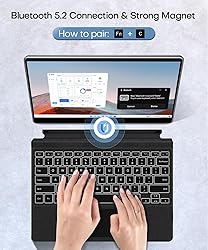 Seteesamvo Surface Keyboard for Surface Pro