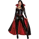 Dreamgirl Adult Vampire Costume for Women, Modern Gothic Female Vampire, Princess of Darkness Halloween Costume