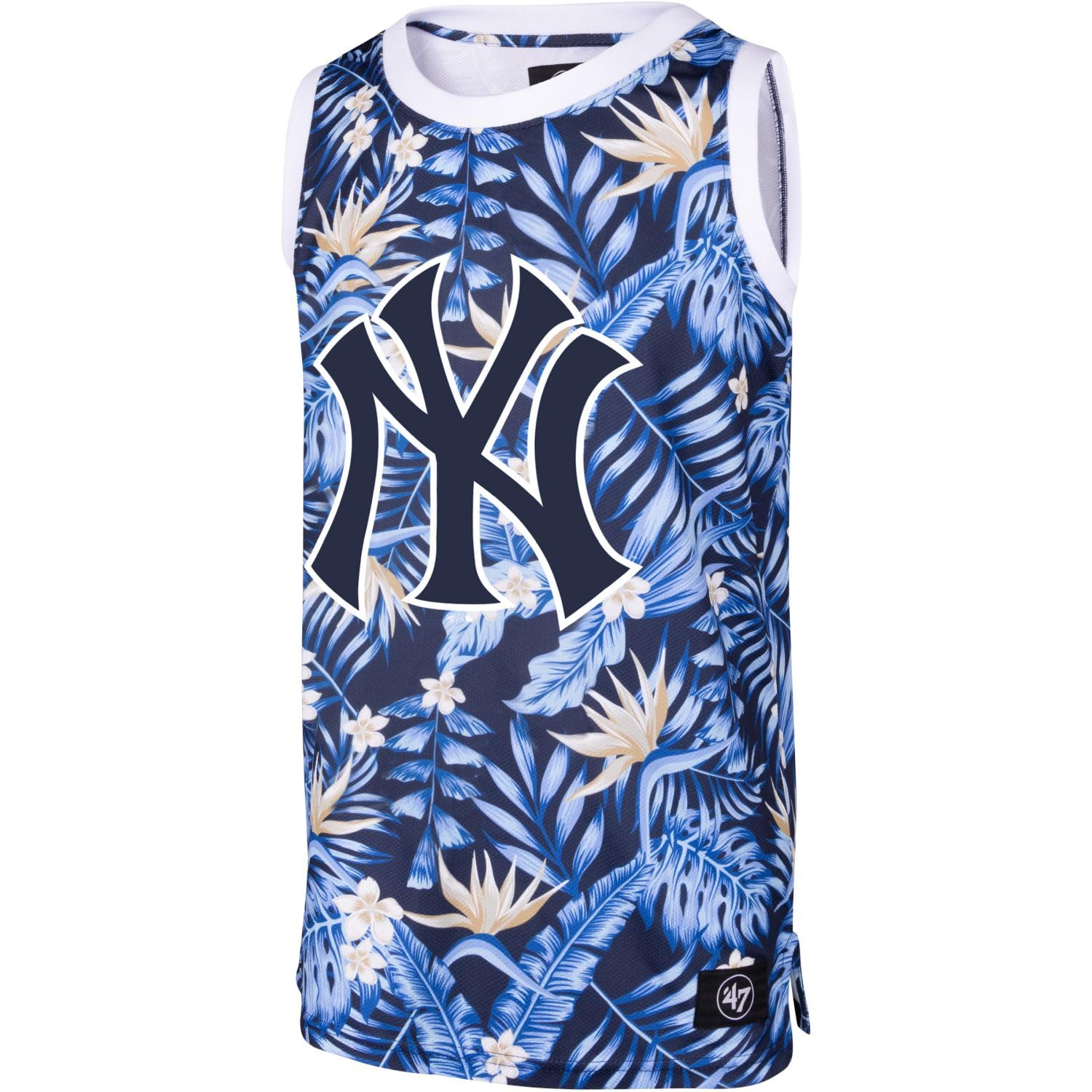 47 Brand MLB Mesh Tank Top - FLORAL New York Yankees - M