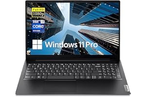 Lenovo V15 G4 Business Laptop, 15.6" FHD Screen, 13th Gen Intel 10 Cores i7-1355U up to 5.0GHz, 40GB RAM, 2TB PCIe SSD, HD Camera with Privacy Shutter, Wi-Fi, HDMI, Windows 11 Pro, Black