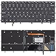 TLBTEK Backlight Keyboard Replacement Compatible with Dell Inspiron 13-7000 13-7347 P57G 13-7348 13-7352 P57G 13-7353 13-7359 15-7547 15-7548 P41F,XPS 13 9343 9350 P54G 9360 Series Laptop