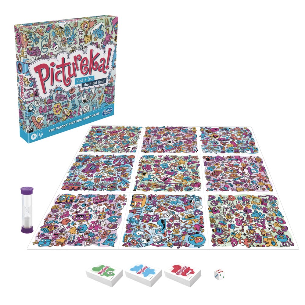 Photo 1 of Hasbro Gaming Pictureka! Game, Picture Game, Board Game for Children, Fun Family Board Games, Board Games for 6-Year-Olds and Up