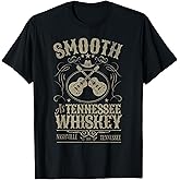 Smooth As Tennessee Whiskey Country Music Bourbon Vintage T-Shirt