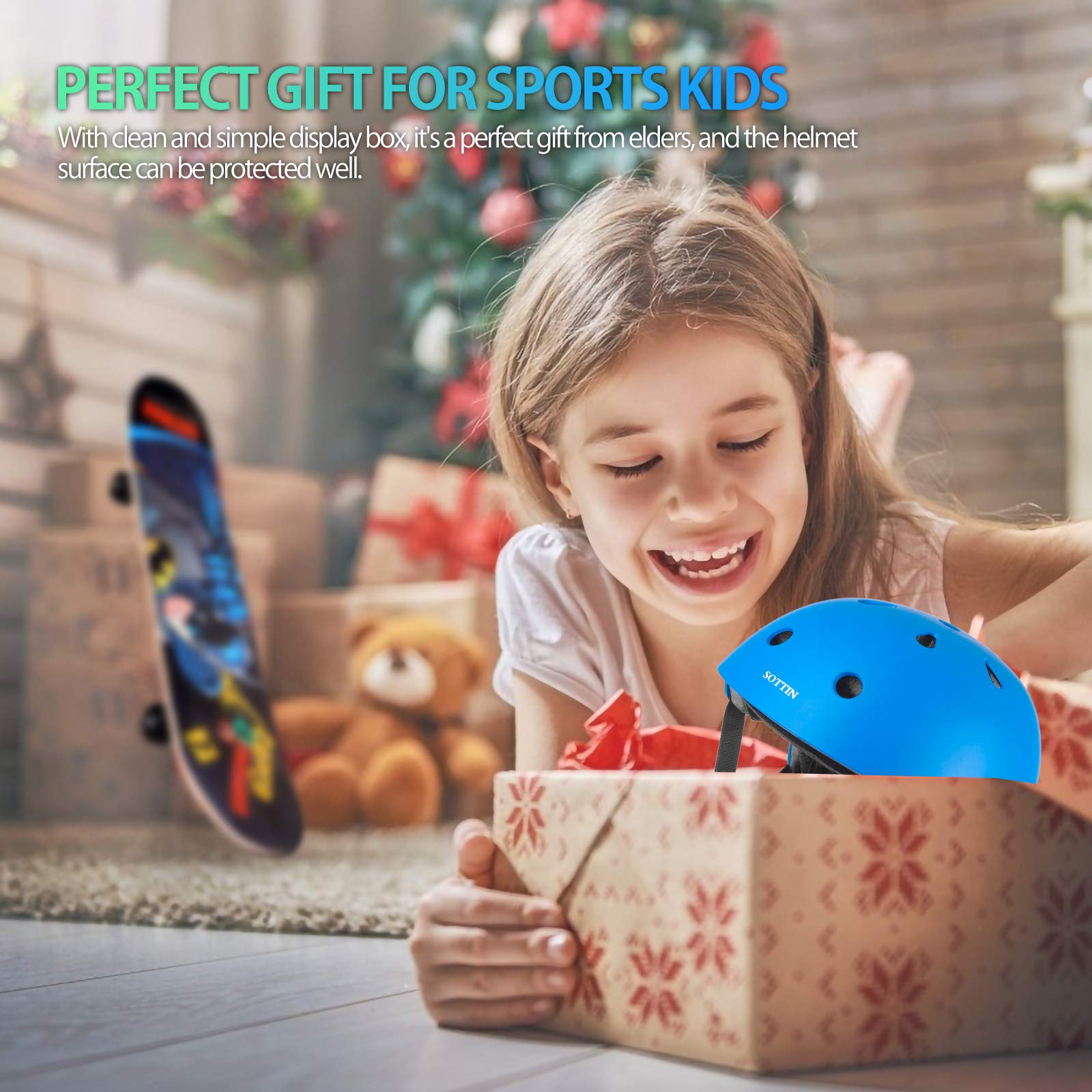 Toddler Helmet,Kids Bike Helmet 2-8 Years,Adjustable Helmets and Multi-Sport Safety for Cycling Skating Bicycle Skate Scooter for Boys Girls from Toddler to Youth,Childrens Bike Helmets